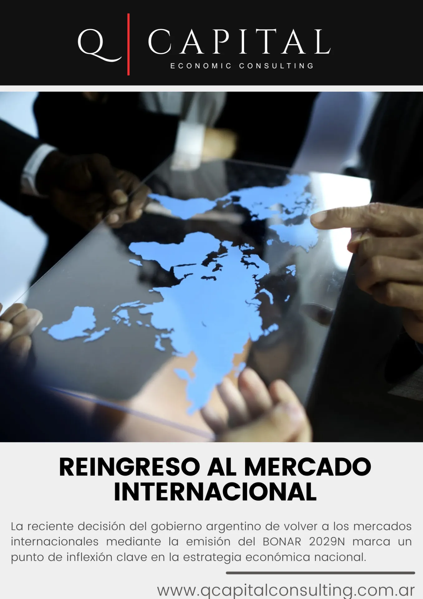 Reingreso al Mercado Internacional