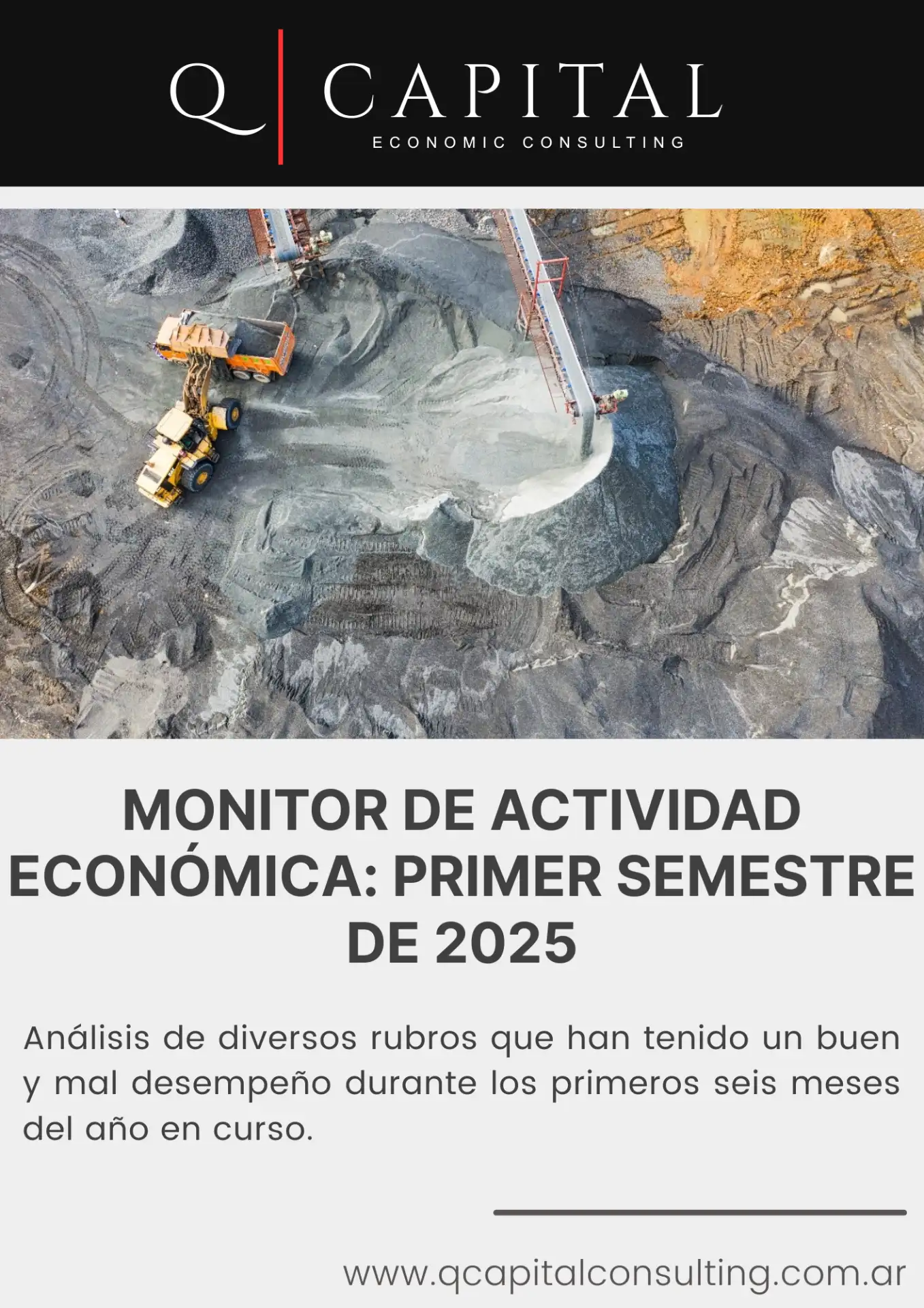 En el análisis del primer semestre de 2025, se observa un escenario económico mixto en Argentina.