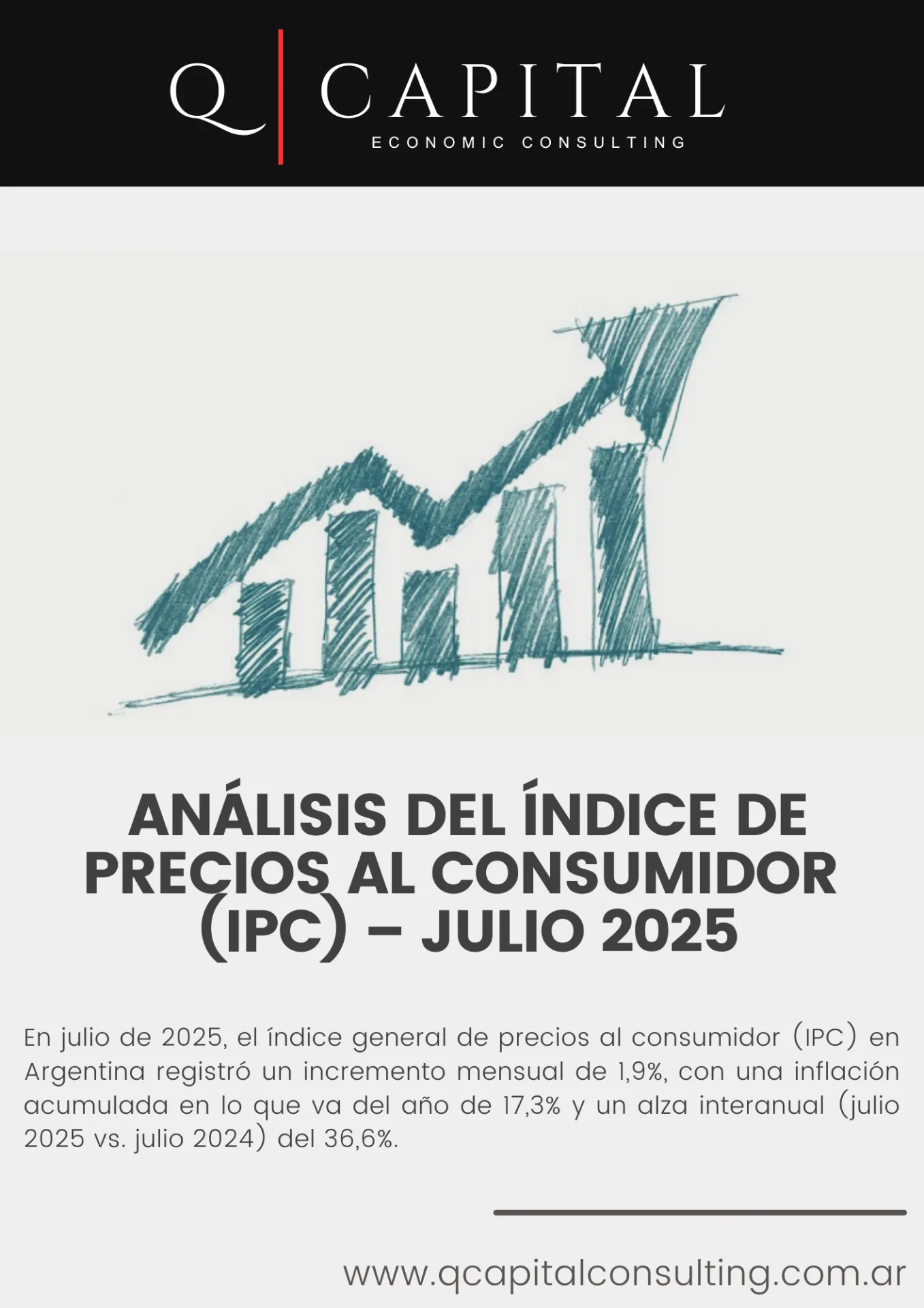 Índice general de precios al consumidor (IPC) - Julio 2025