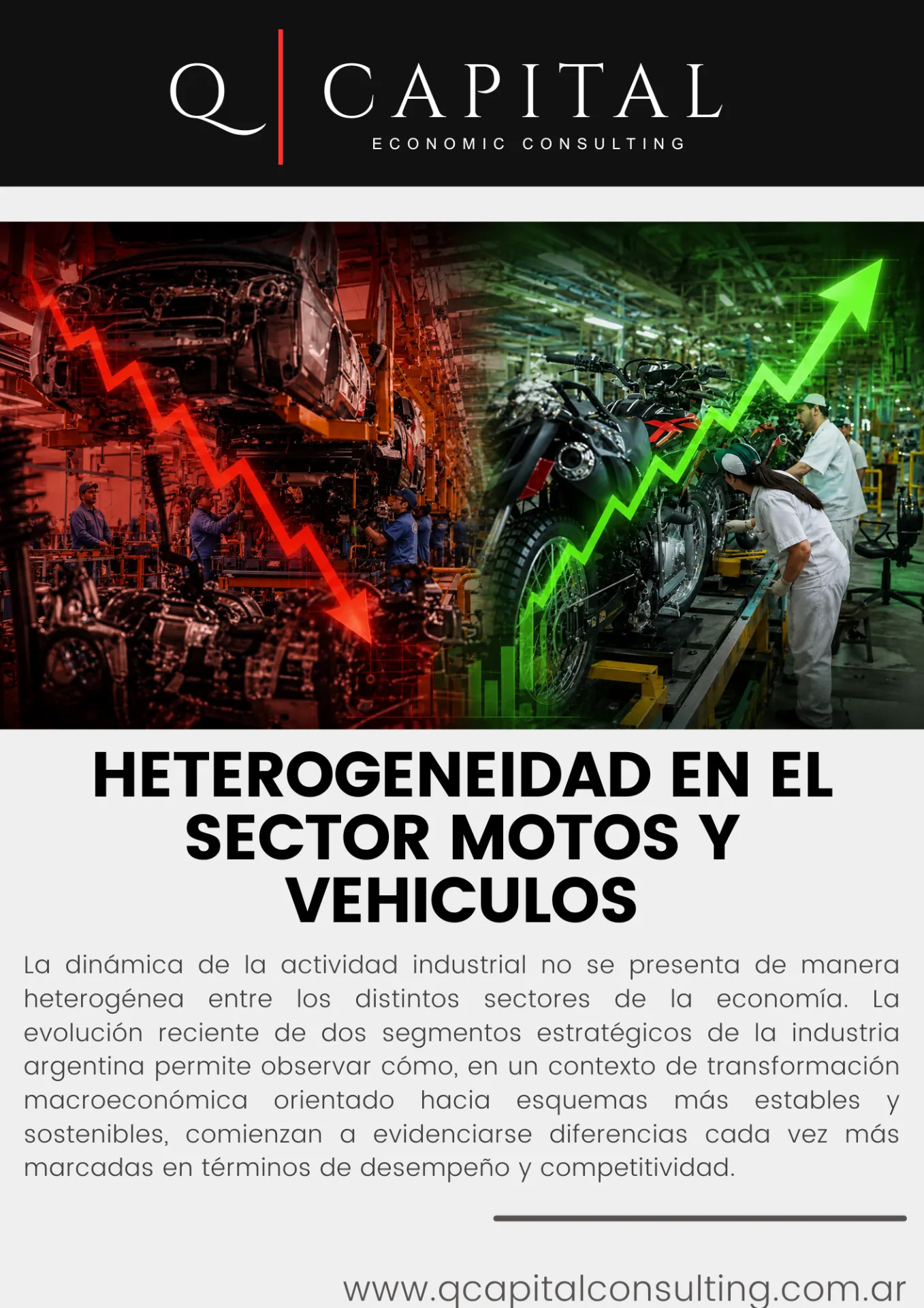 Heterogeneidad en el sector Motos y Vehículos