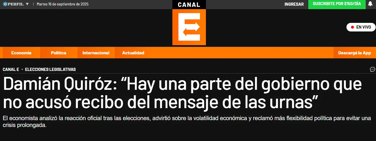 Hay una parte del gobierno que no acusó recibo del mensaje de las urnas