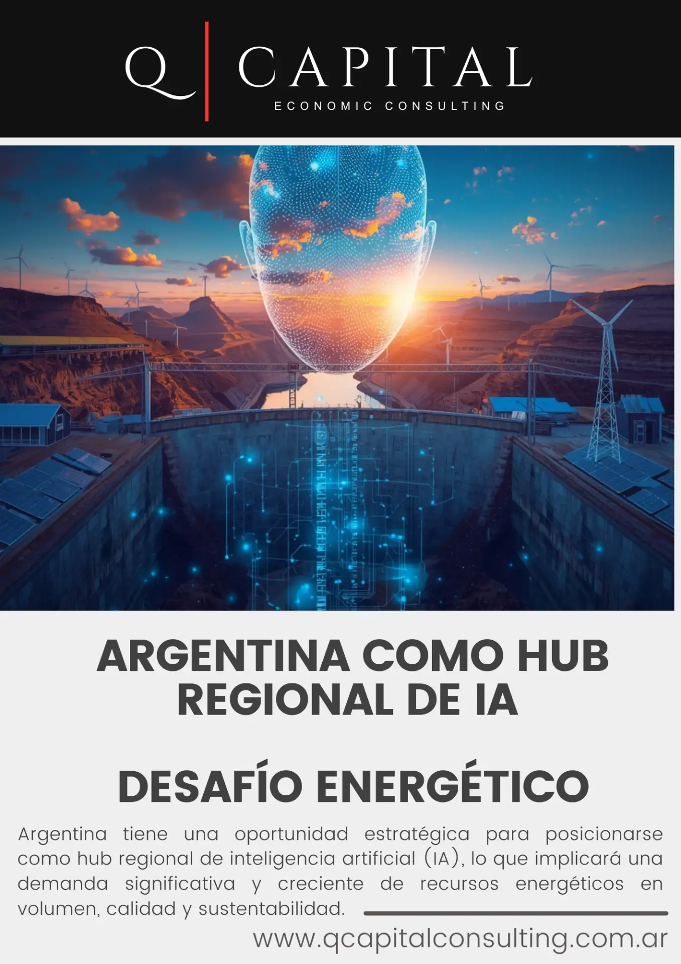 Argentina como Hub Regional de IA - Desafío Energético