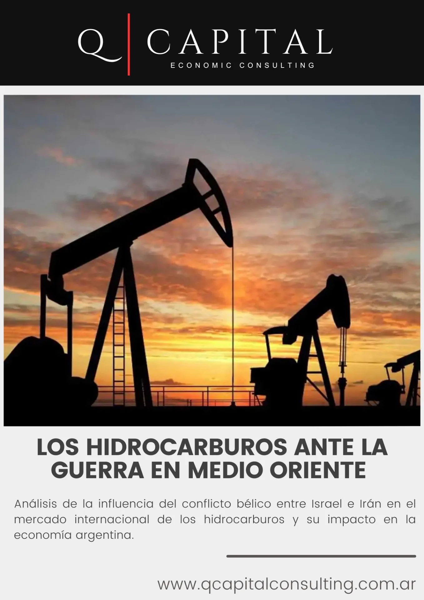 El impacto en el sector Oil&Gas ante el conflicto en Medio Oriente