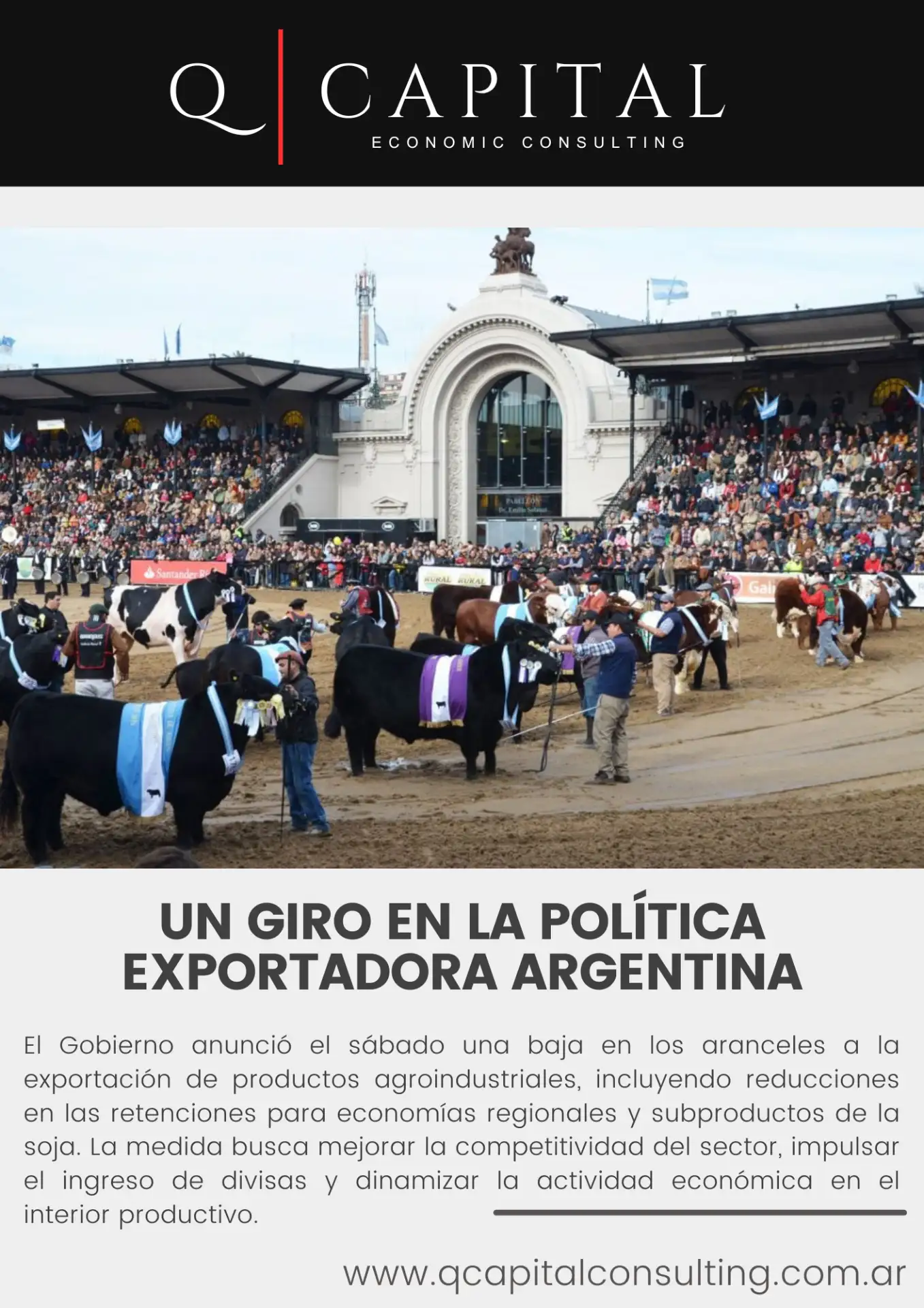 Un Giro en la Política Exportadora Argentina